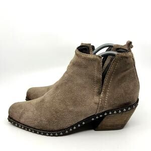 Jeffrey Campbell Suede Flare Ankle Booties Women's 8 US